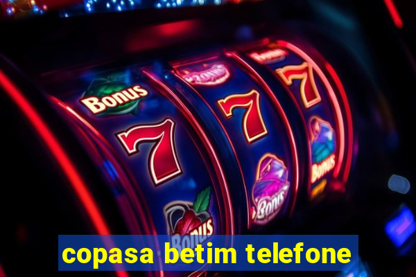 copasa betim telefone