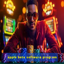 apple beta software program