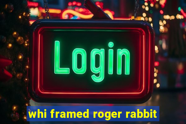 whi framed roger rabbit