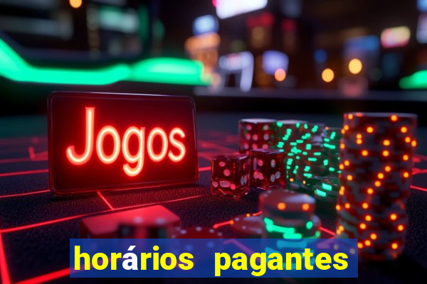 horários pagantes fortune dragon