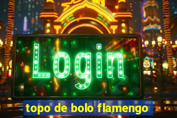 topo de bolo flamengo