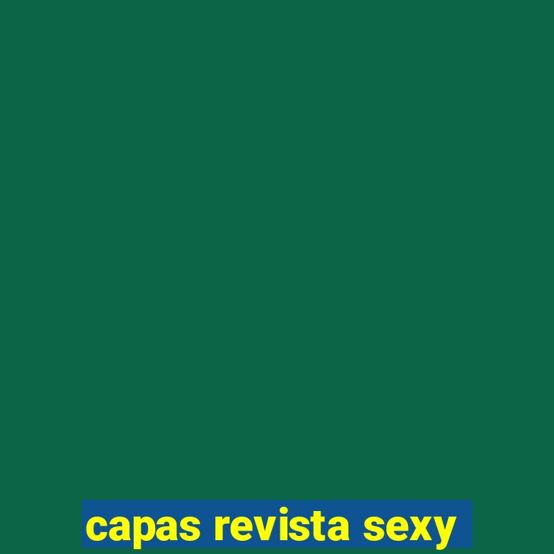 capas revista sexy