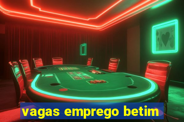 vagas emprego betim