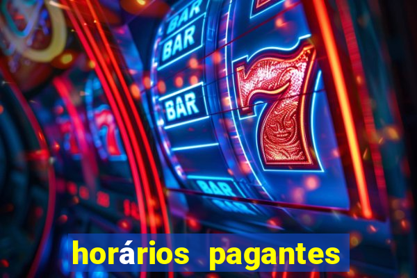 horários pagantes fortune tiger madrugada