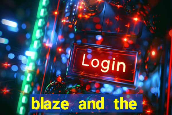 blaze and the monster machines logo font