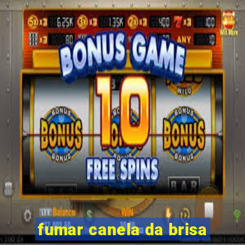 fumar canela da brisa