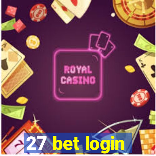 27 bet login